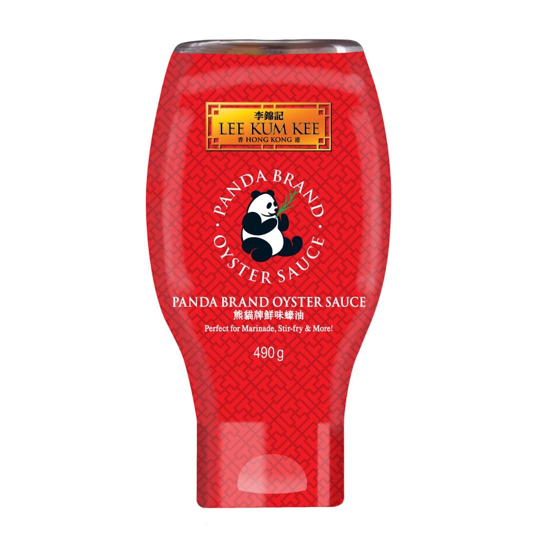 Lee Kum Kee Panda Oyster Sauce (Squeezy Bottle) 李錦記 熊貓牌鮮味蠔油 (唧裝) 12 x 490g