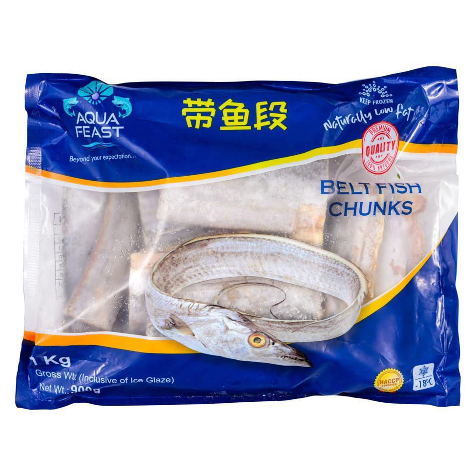 ❄️ Aqua Feast Belt Fish Chunks 帶魚段 12 x 1kg