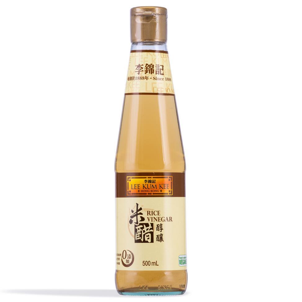 Lee Kum Kee Rice Vinegar 李錦記 醇釀米醋 12 x 500ml