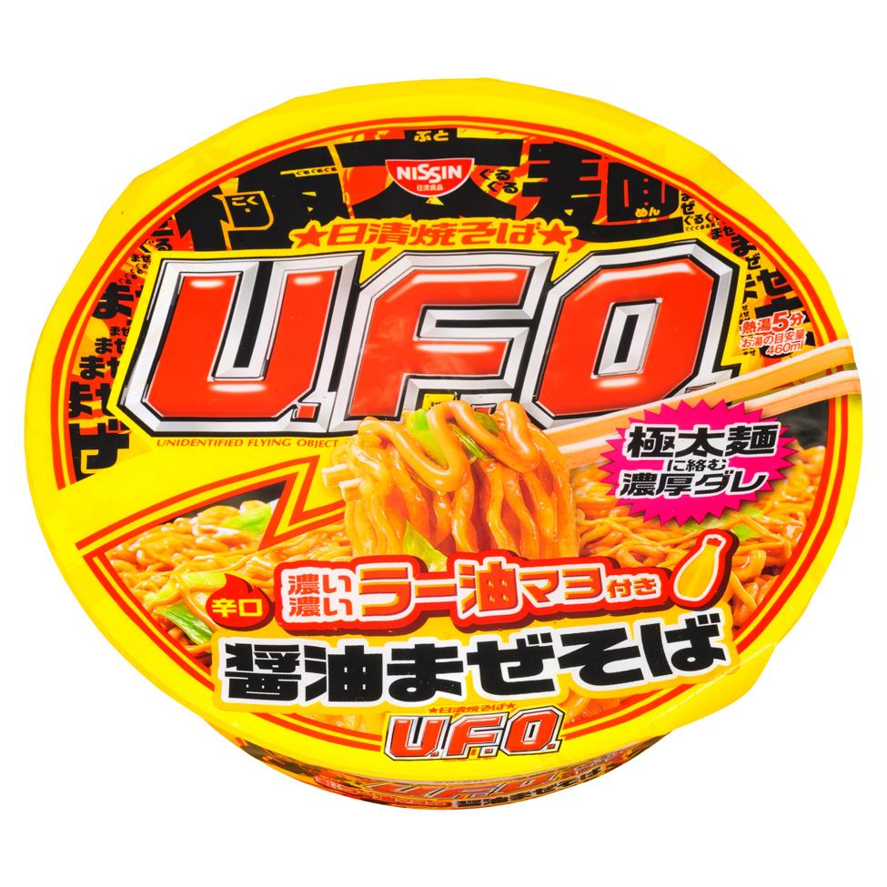 (Case) Nissin UFO Instant Yakisoba - Pan Fried Noodles (Spicy Mayo) (Japanese Version) 112g*12