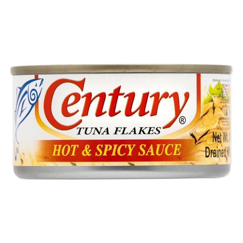 (Case) Century Tuna Flakes (Hot & Spicy Sauce)180g*48