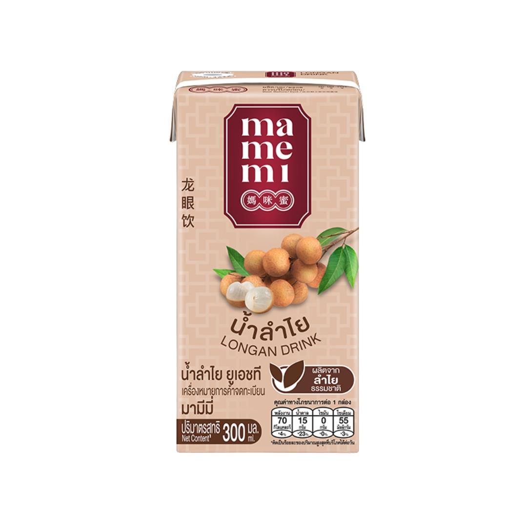 Mamemi Longan Drink 媽咪蜜 龍眼飲 12 x (3 x 300ml)