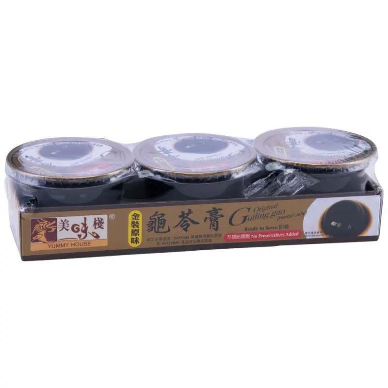 (Case) Yummy House Original Guiling Gao (Herbal Jelly) 美味棧 即食龜苓膏 (金裝原味) 660g*12