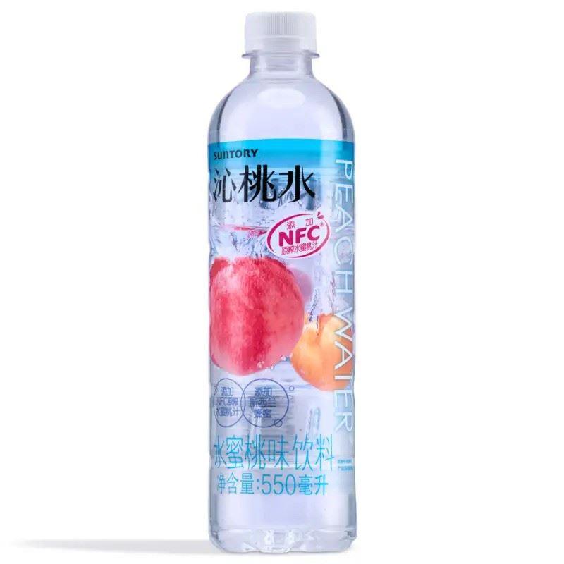 (Case) Suntory Peach Water 三得利 沁桃水 水蜜桃味飲料 550ml*15