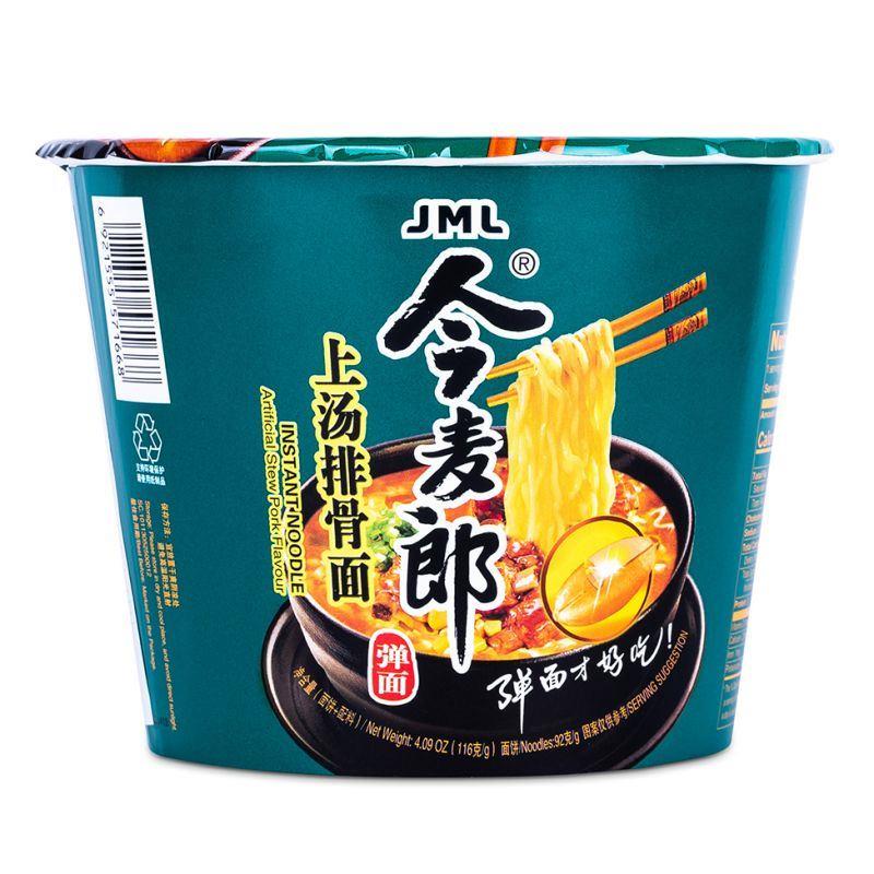 (Case) JML Artificial Stew Pork Flavour Instant Noodles (Bowl) 今麥郎 上湯排骨碗麵 116g*12