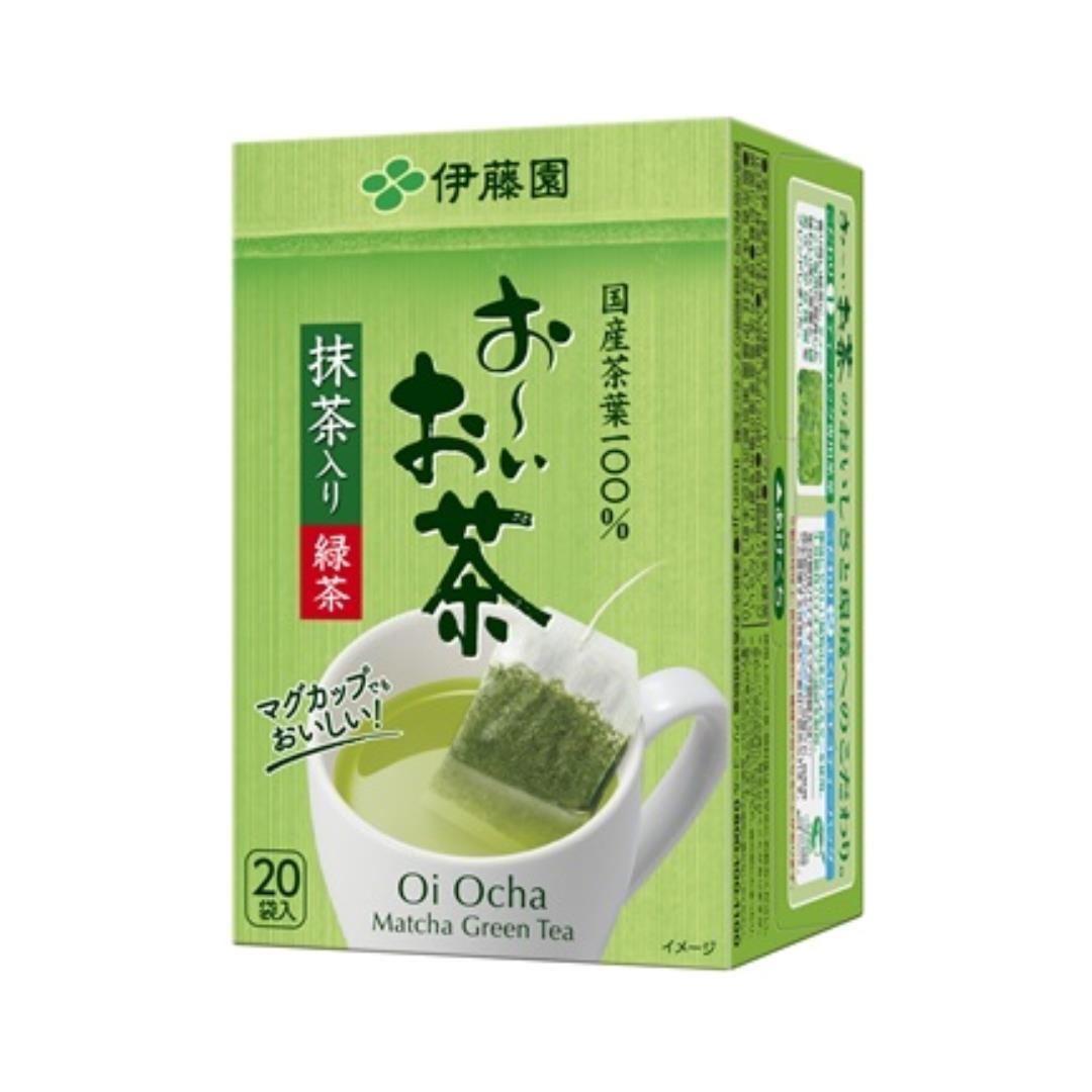 (Case) Itoen Oi Ocha Matcha Green Tea Eco Tea Bag 36g*10