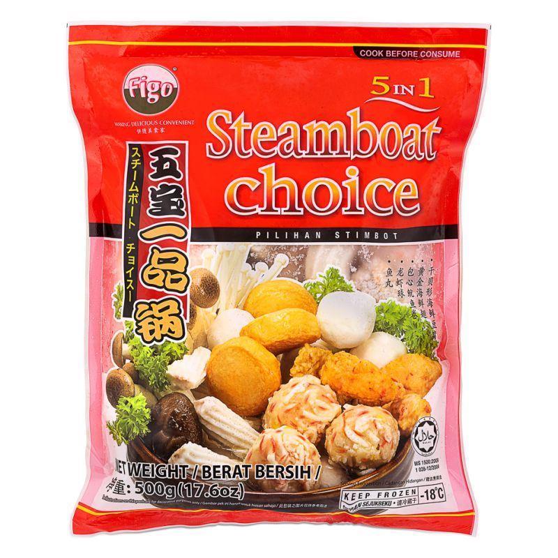 ❄️ Figo 5 in 1 Steamboat Choice 五寶一品鍋 20 x 500g