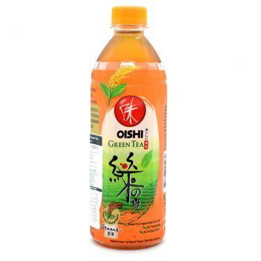(Case) Oishi Japanese Green Tea (Genmai Flavour) 500ml*24