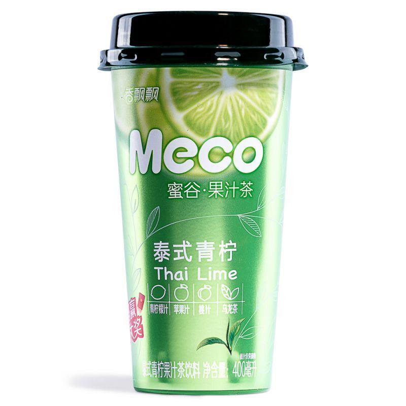 (Case) Xiang Piao Piao Meco Thai Style Lime Tea 香飄飄 蜜谷果汁茶 (泰式青檸) 400ml*15