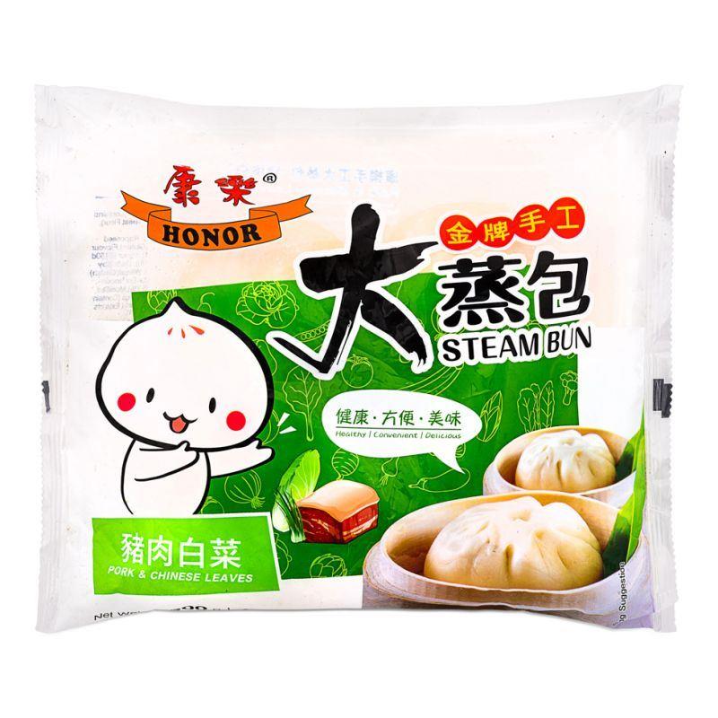 ❄️ Honor Pork & Chinese Leaves Steam Bun 康樂 手工大蒸包 (豬肉白菜) 10 x 600g (4 pcs)