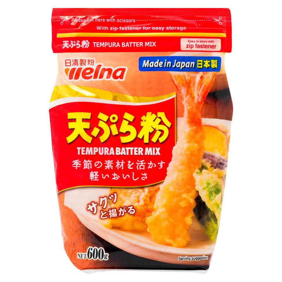 (Case) Nissin Welna Tempurako Batter Mix 日清製粉 天ぷら粉 600g*15