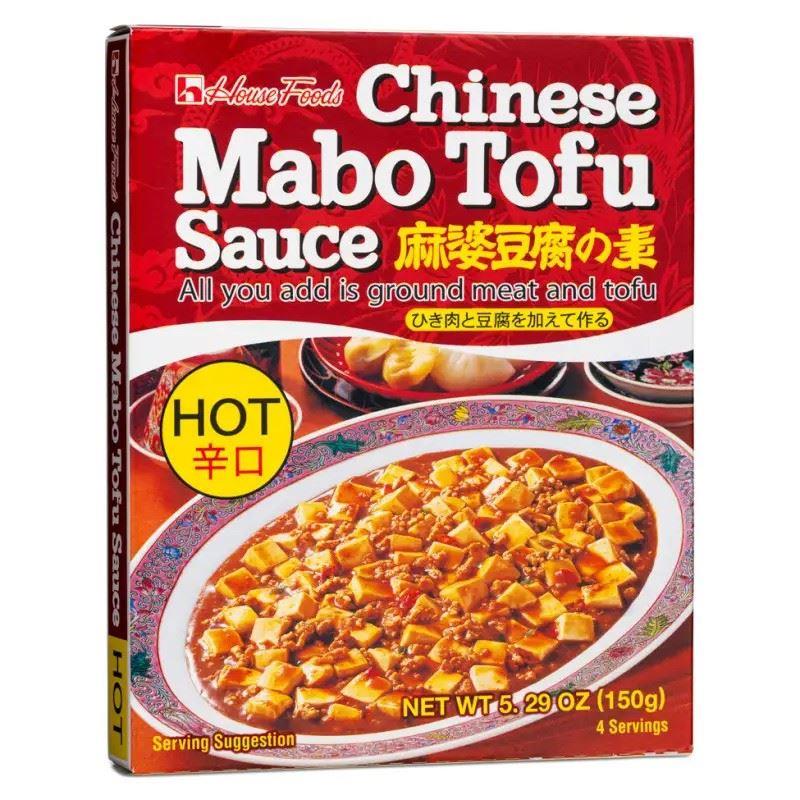 (Case) House Foods Chinese Mabo Tofu Sauce (Hot) 麻婆豆腐の素 (辛口) 150g*30