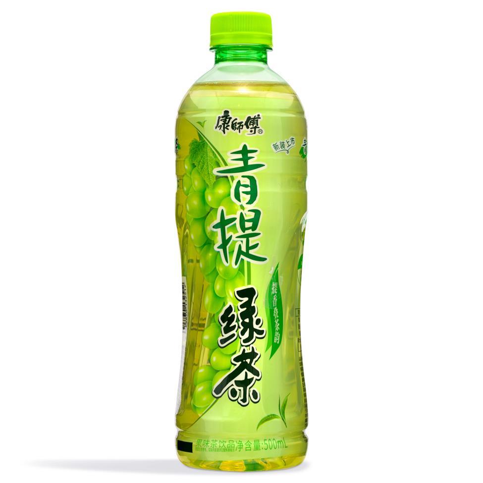 (Case) Master Kong Grape Green Tea 康師傅 青提綠茶 500ml*15