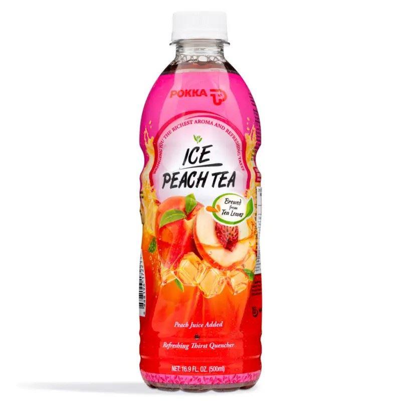 (Case) Pokka Ice Peach Tea 500ml*24