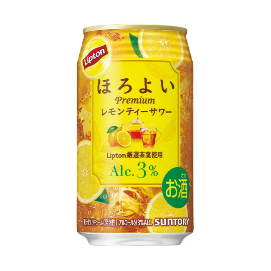 (Case) Suntory Horoyoi Lipton Lemon Tea Sour Liptonレモンティーサワー (ABV 3%) 350ml*24