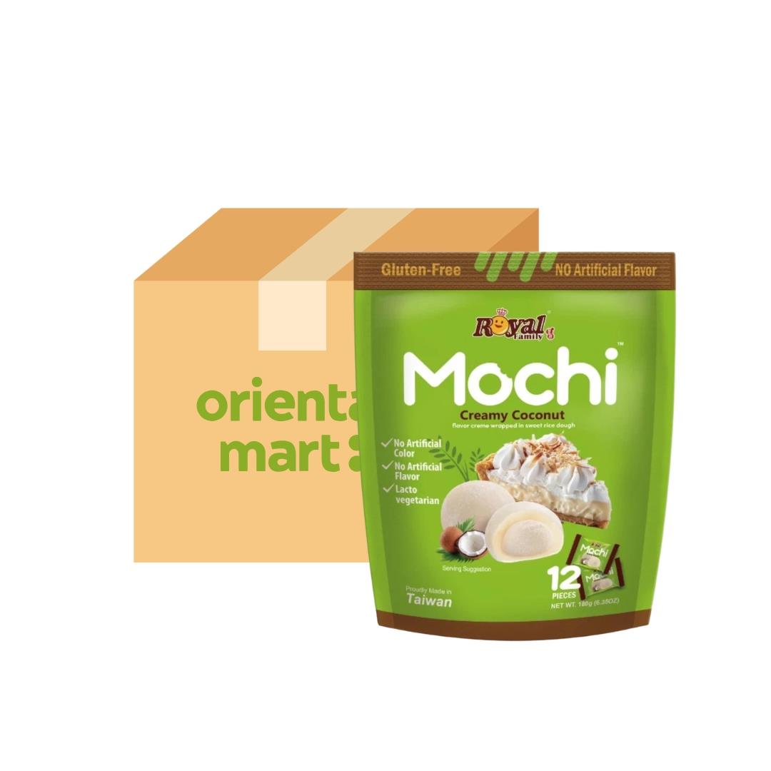 Royal Family Creamy Coconut Mochi 12 x 180g