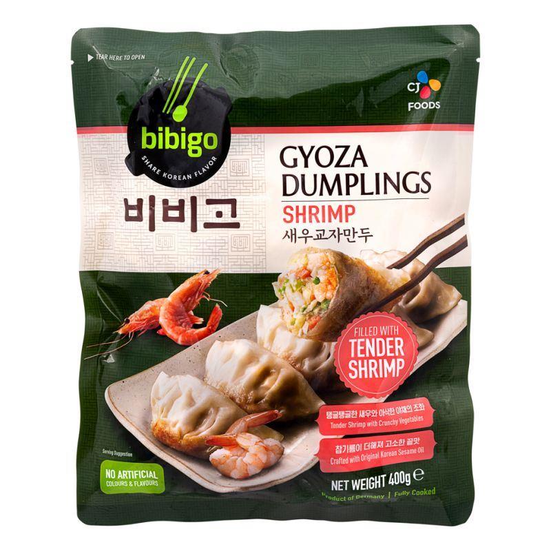 ❄️ CJ Bibigo Gyoza Dumplings (Shrimp) 새우교자만두 16 x 400g