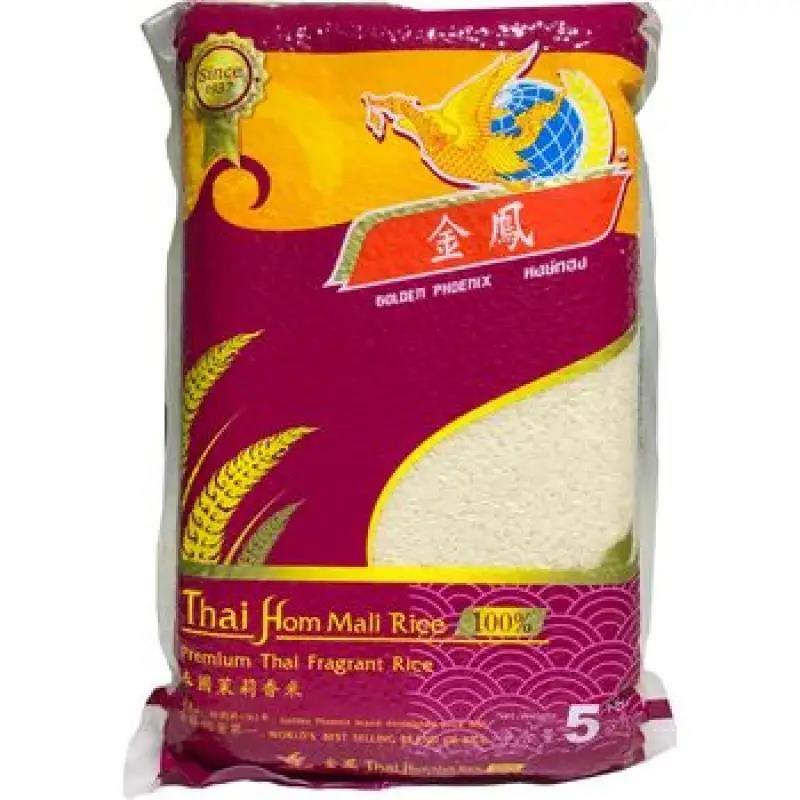 (Case) Golden Phoenix (Hong Thong) Thai Jasmine Rice 金鳳 泰國頂級茉莉香米 5kg*4