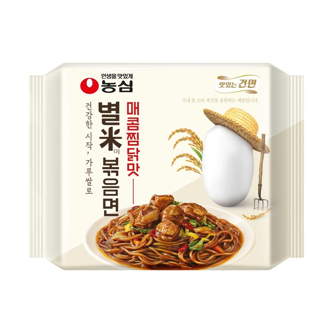 (Case) Nongshim Stir-fried Noodles (Spicy Chicken Flavour) 151g*20