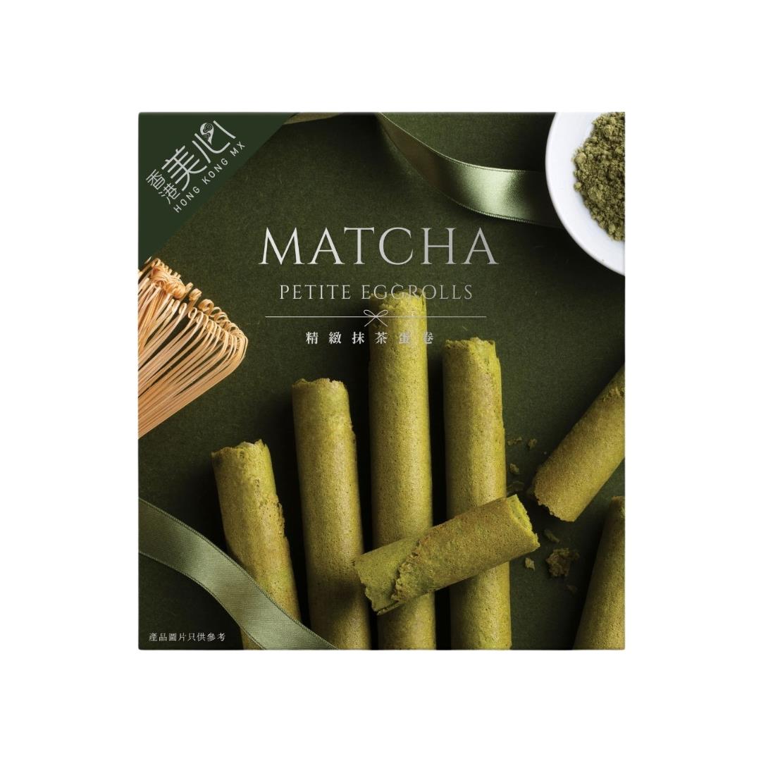 Hong Kong MX Matcha Petite Eggrolls (6 pcs) 香港美心 精緻抹茶蛋卷 (6條裝) 24 x 34.8g