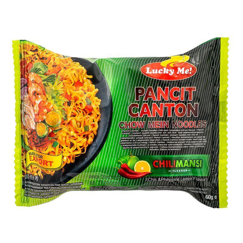 (Case) Lucky Me Pancit Canton Chow Mein Noodles (Chili Mansi Favour) 60g*24