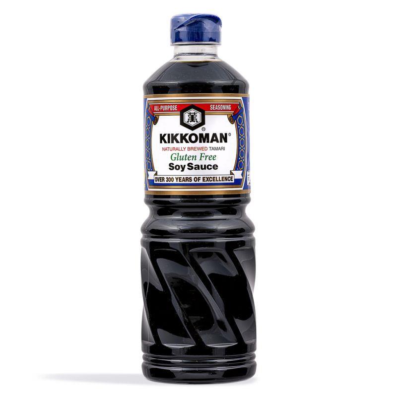 (Case) Kikkoman Tamari Gluten Free Soy Sauce 萬字 無麩質醬油 1L*6