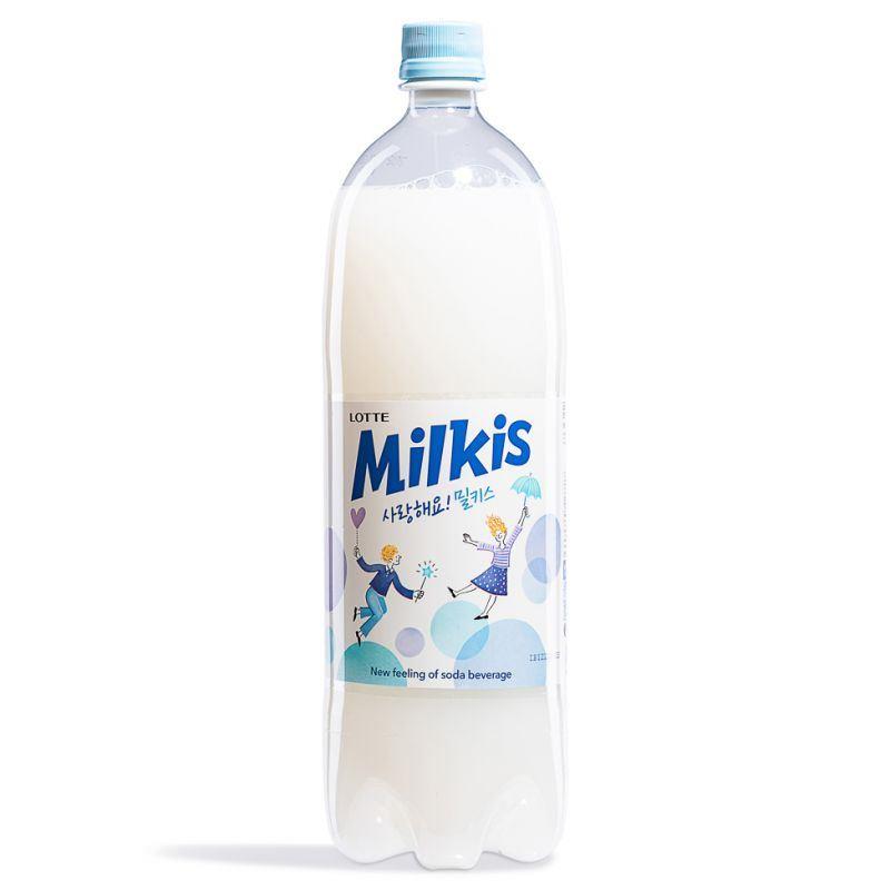 (Case) Lotte Milkis Cream Soda 밀키스 1.5L*12