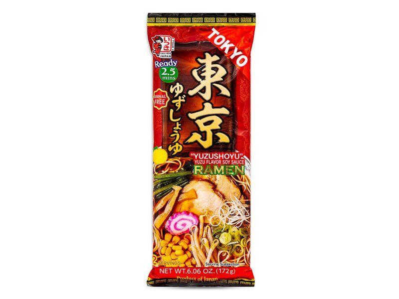 (Case) Itsuki Tokyo Yuzushoyu Yuzu Flavour Soy Sauce Ramen 東京ゆずしようゆ 172g*12