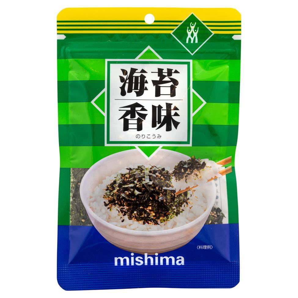(Case) Mishima Furikake Rice Seasoning with Nori Seaweed 三島の 海苔香味 36g*10
