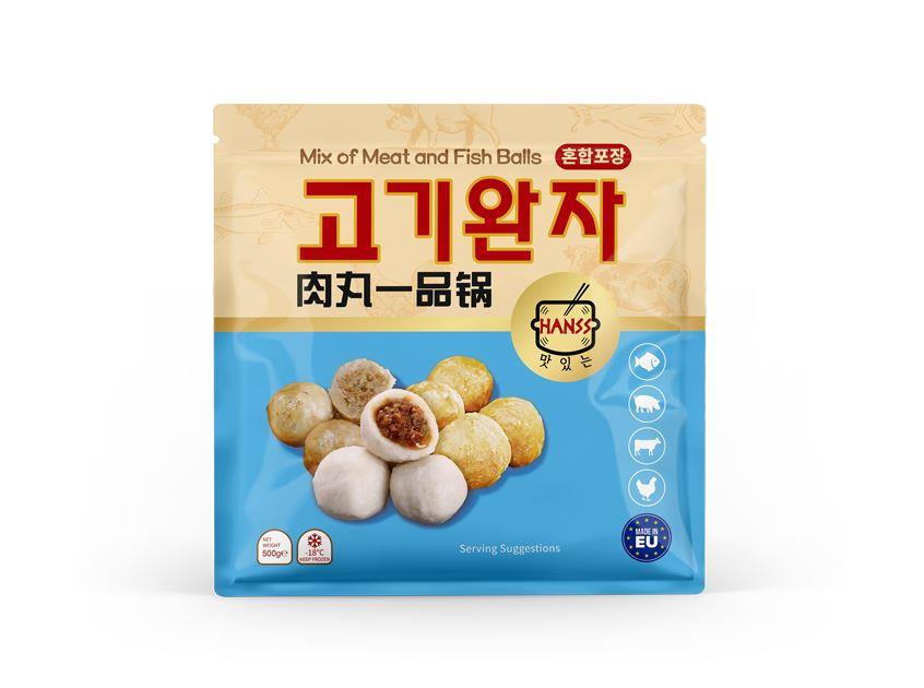❄️ Hanss Mix of Meat and Fish Balls 肉丸一品鍋 16 x 500g