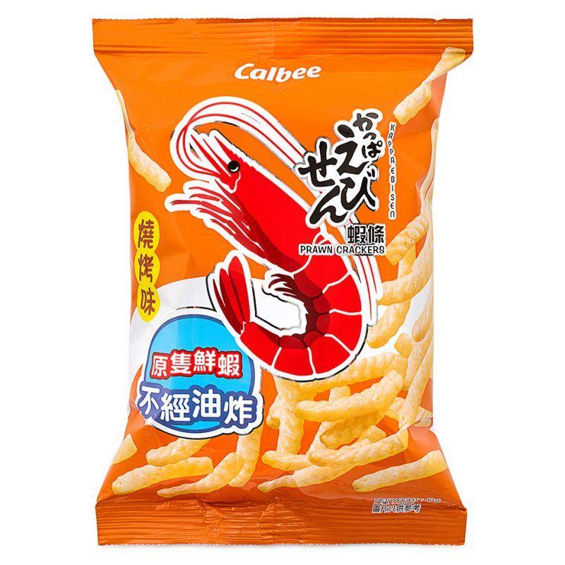 (Case) Calbee Prawn Crackers (BBQ Flavour) 卡樂B 燒烤味蝦條 40g*30