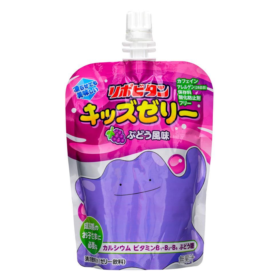 (Case) Taisho Pokemon Lipovitan Jelly Drink (Grape) 125g*30