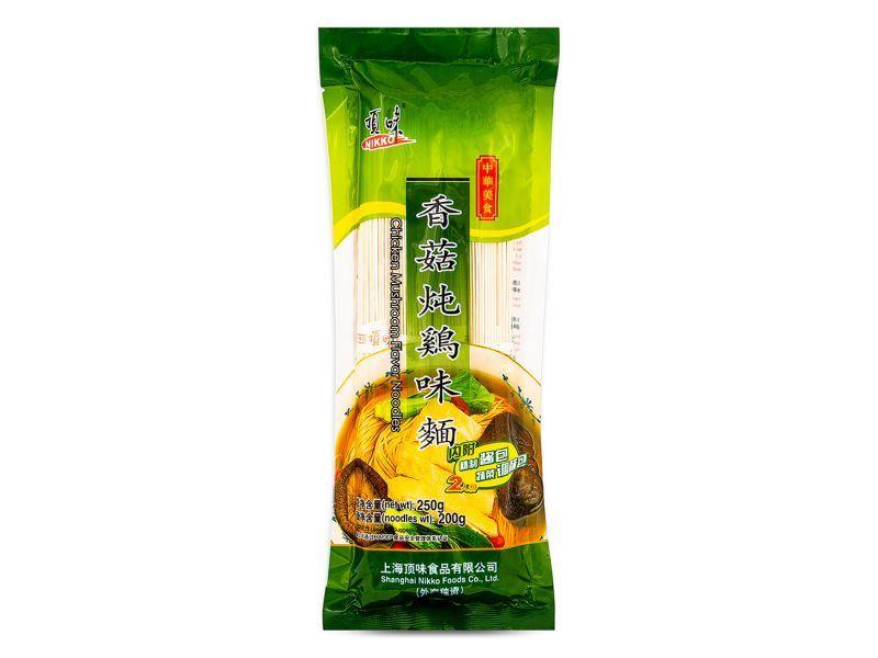(Case) Nikko Chicken Mushroom Flavour Noodles 頂味 香菇燉鷄味麵 250g*24