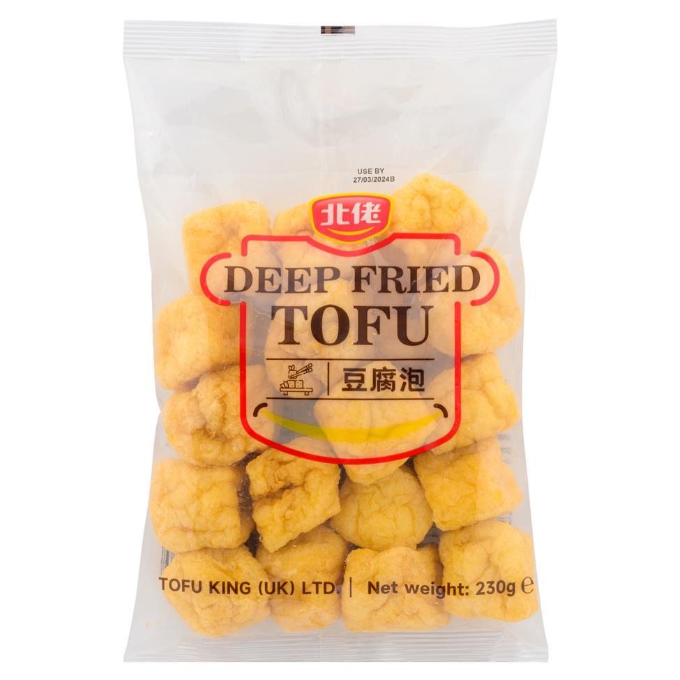 ❄️ Tofu King Deep Fried Tofu Puffs 北佬 豆腐泡 40 x 230g