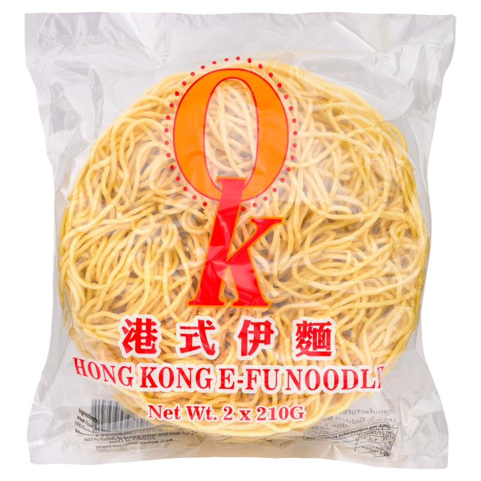 (Case) OK Brand E-Fu Noodle Yee Mein 420g*6