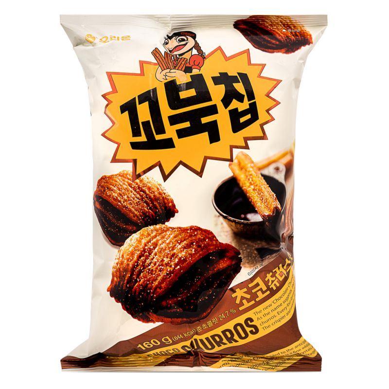 (Case) Orion Turtle Chips (Choco Churros Flavour) 꼬북칩 초코 츄러스맛 160g*14