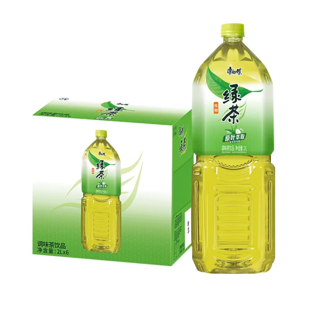 Master Kong Green Tea 康師傅 低糖綠茶 6 x 2L