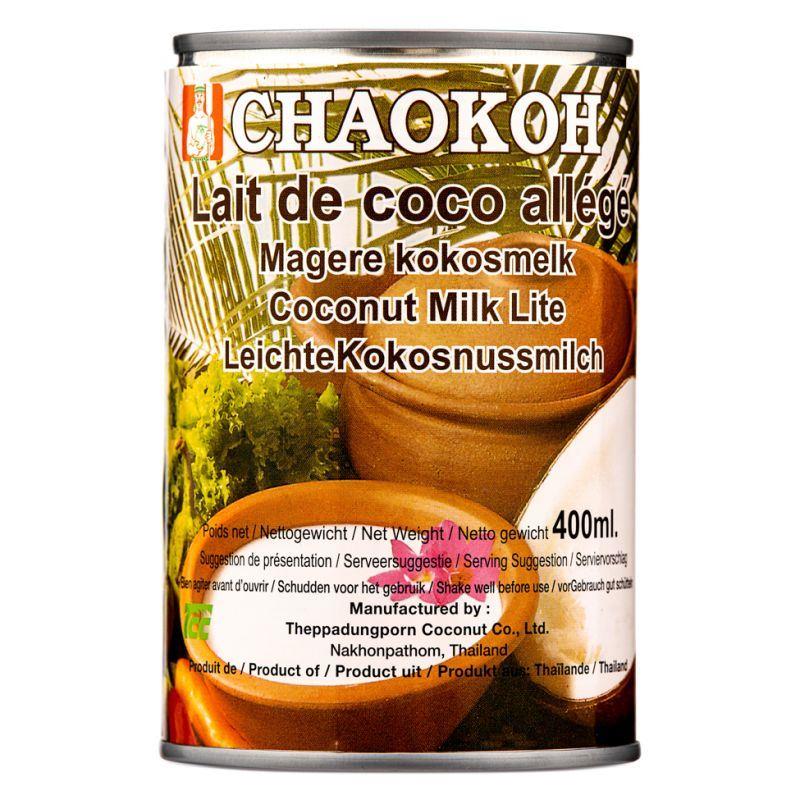 (Case) Chaokoh Coconut Milk Lite 400ml*12