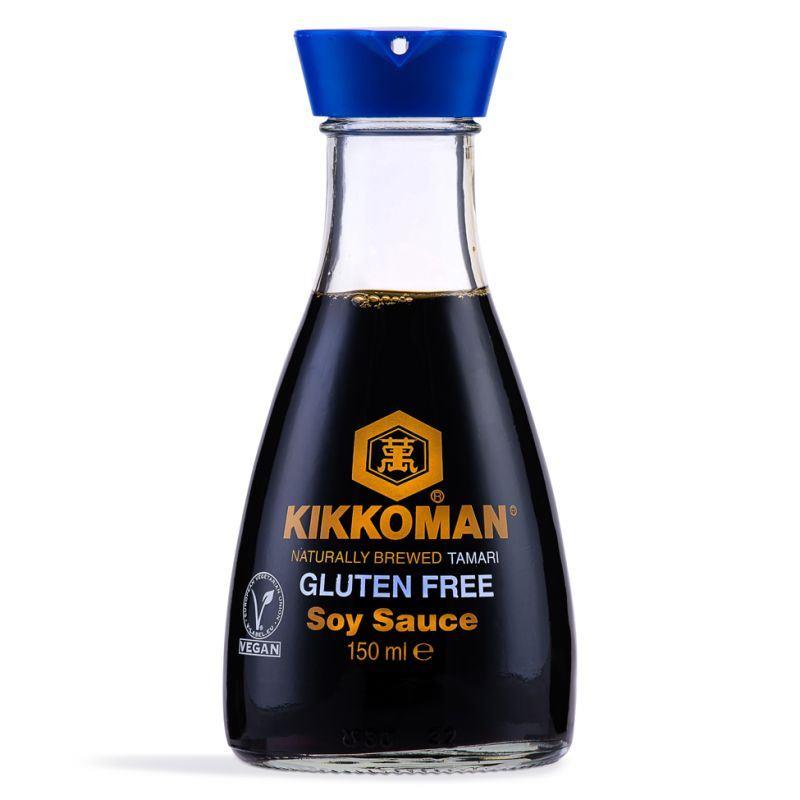 (Case) Kikkoman Naturally Brewed Tamari Gluten Free Soy Sauce (Dispenser) 萬字 無麩質醬油 150ml*6