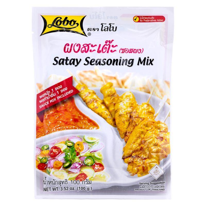 (Case) Lobo Satay Seasoning Mix 100g*24