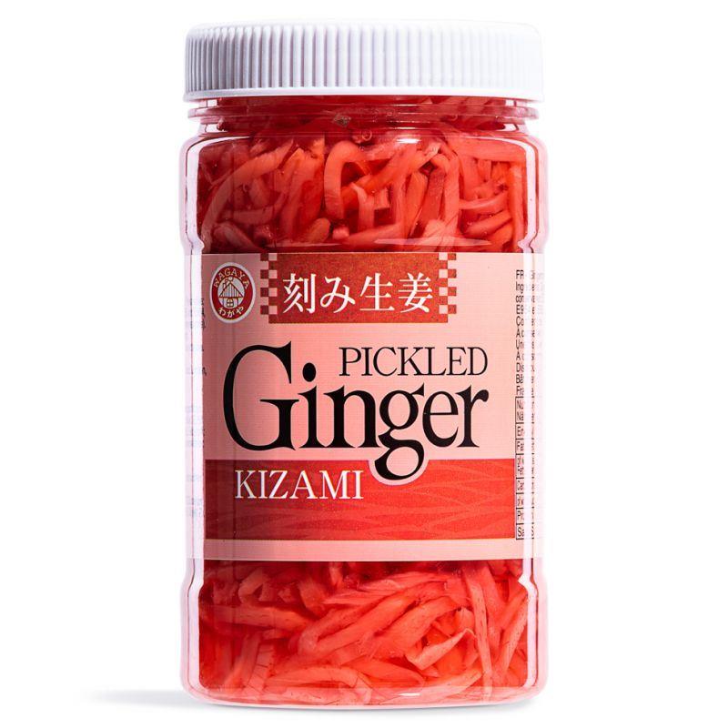 (Case) J-Basket Pickled Ginger Kizami (Pink) 刻み生姜 340g*24