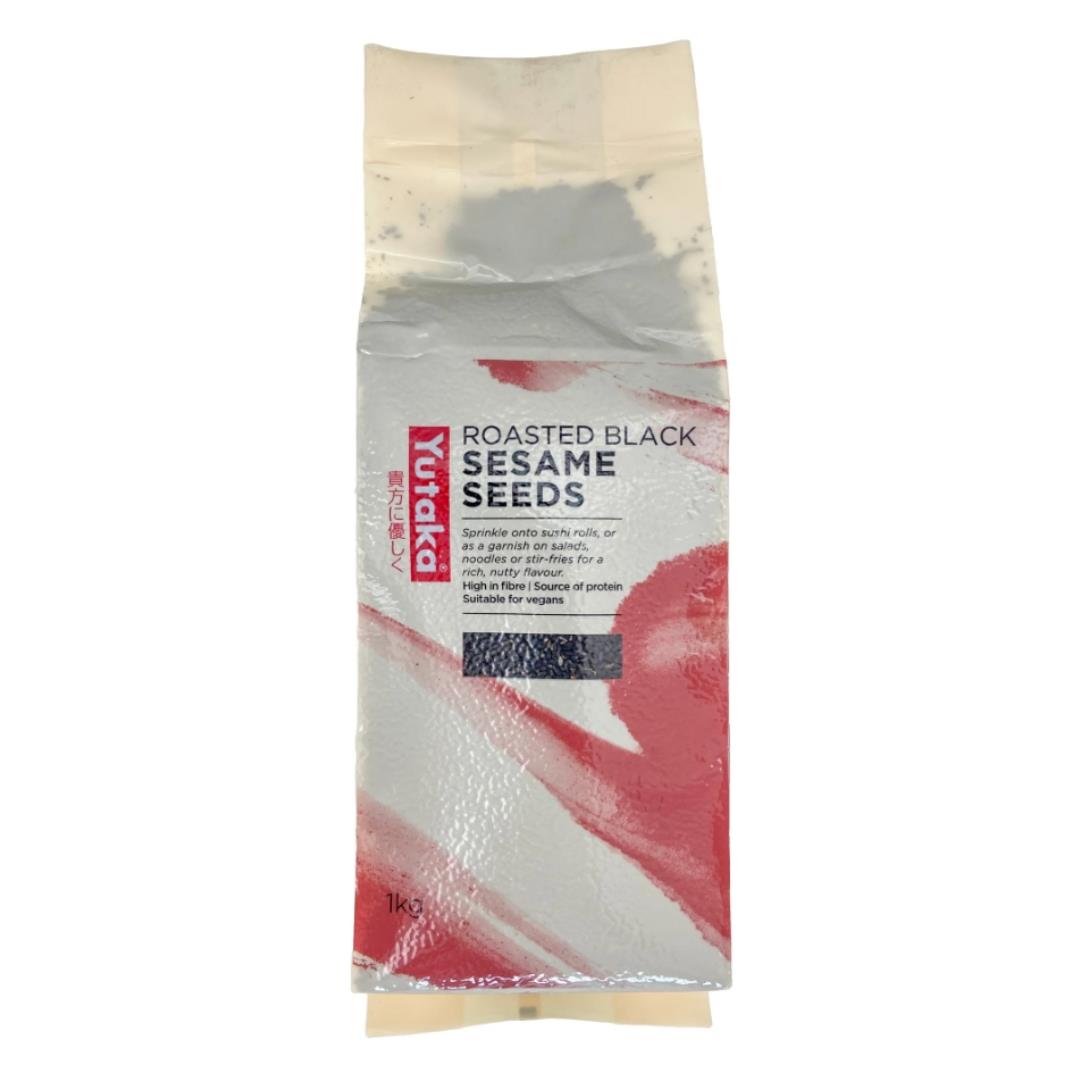 Yutaka Roasted Black Sesame Seeds 1kg