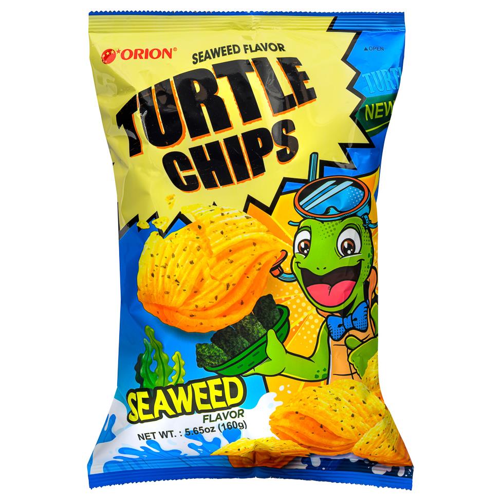 (Case) Orion Turtle Chips (Seaweed Flavour) 160g*12