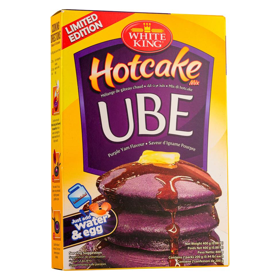 (Case) White King Hotcake Mix (Ube) 400g*24