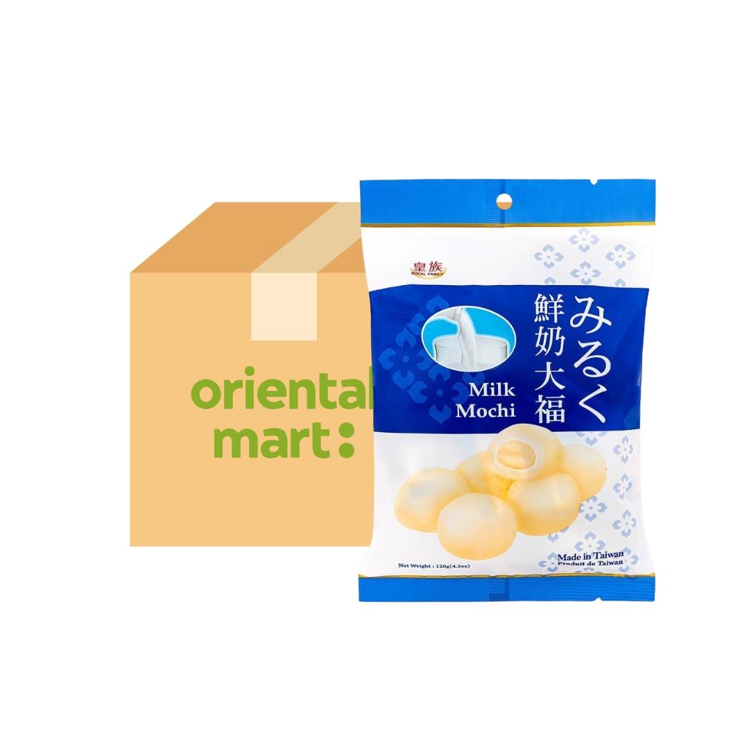 Royal Family Milk Mochi 皇族 鮮奶大福 24 x 120g