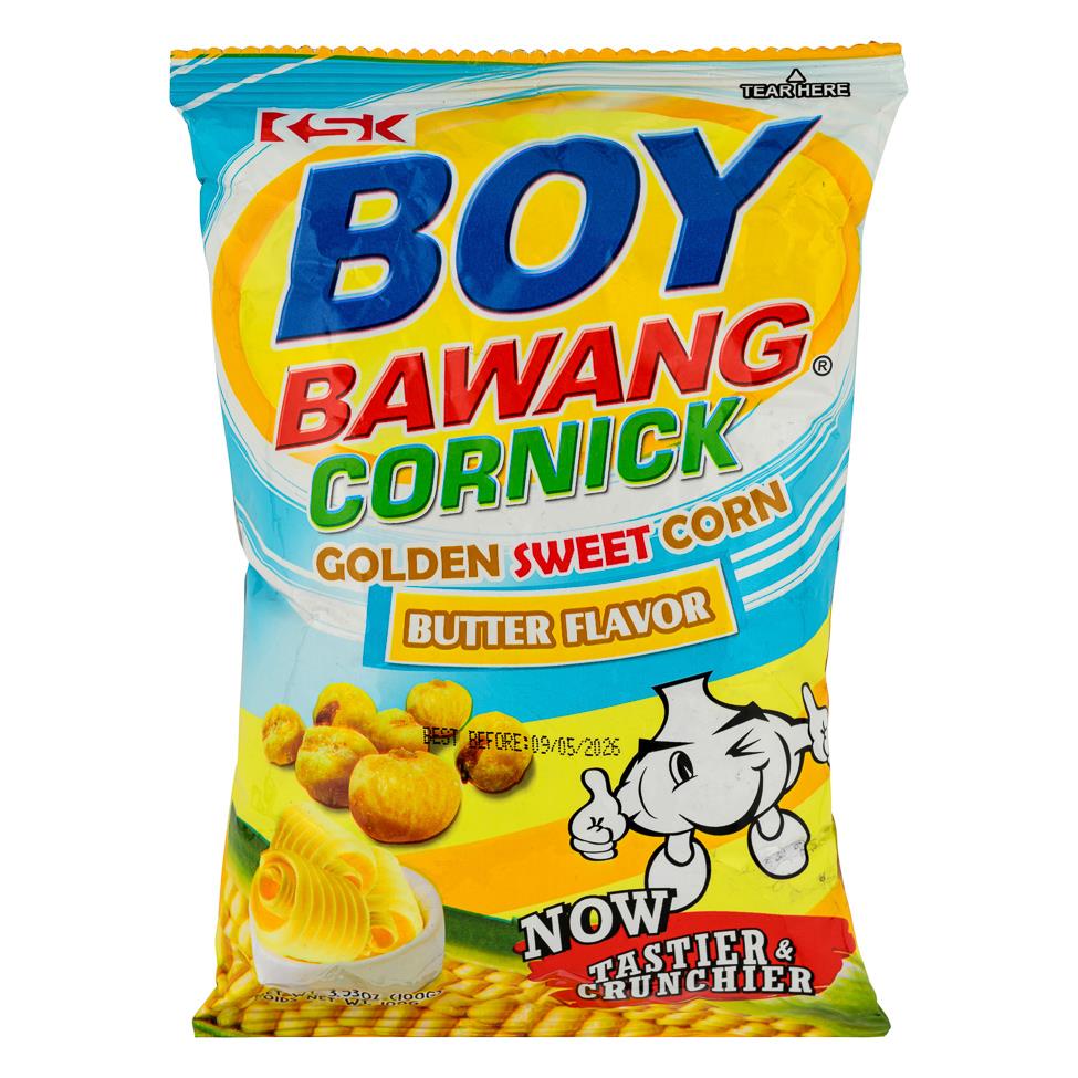 Boy Bawang Cornick (Golden Sweet Butter Flavour) Fried Corn 40 x 100g