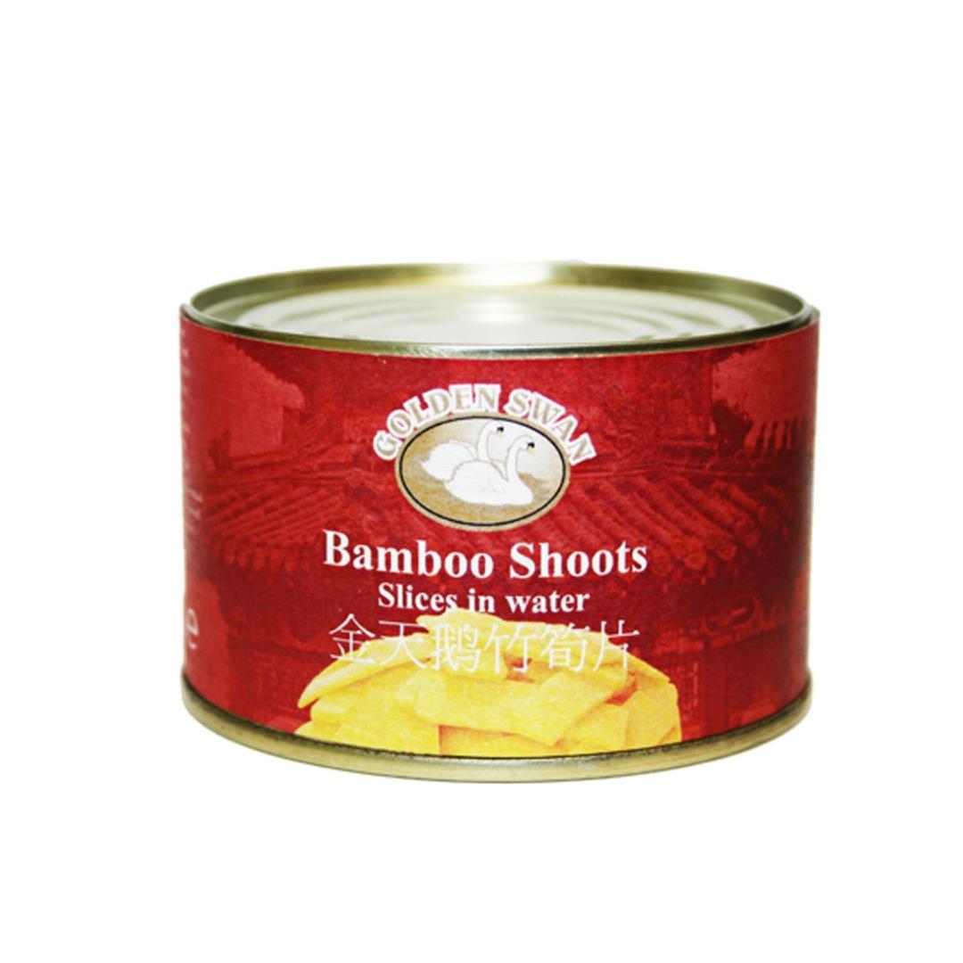 (Case) Golden Swan Bamboo Shoot Slices in Water 金天鵝 竹筍片 227g*12