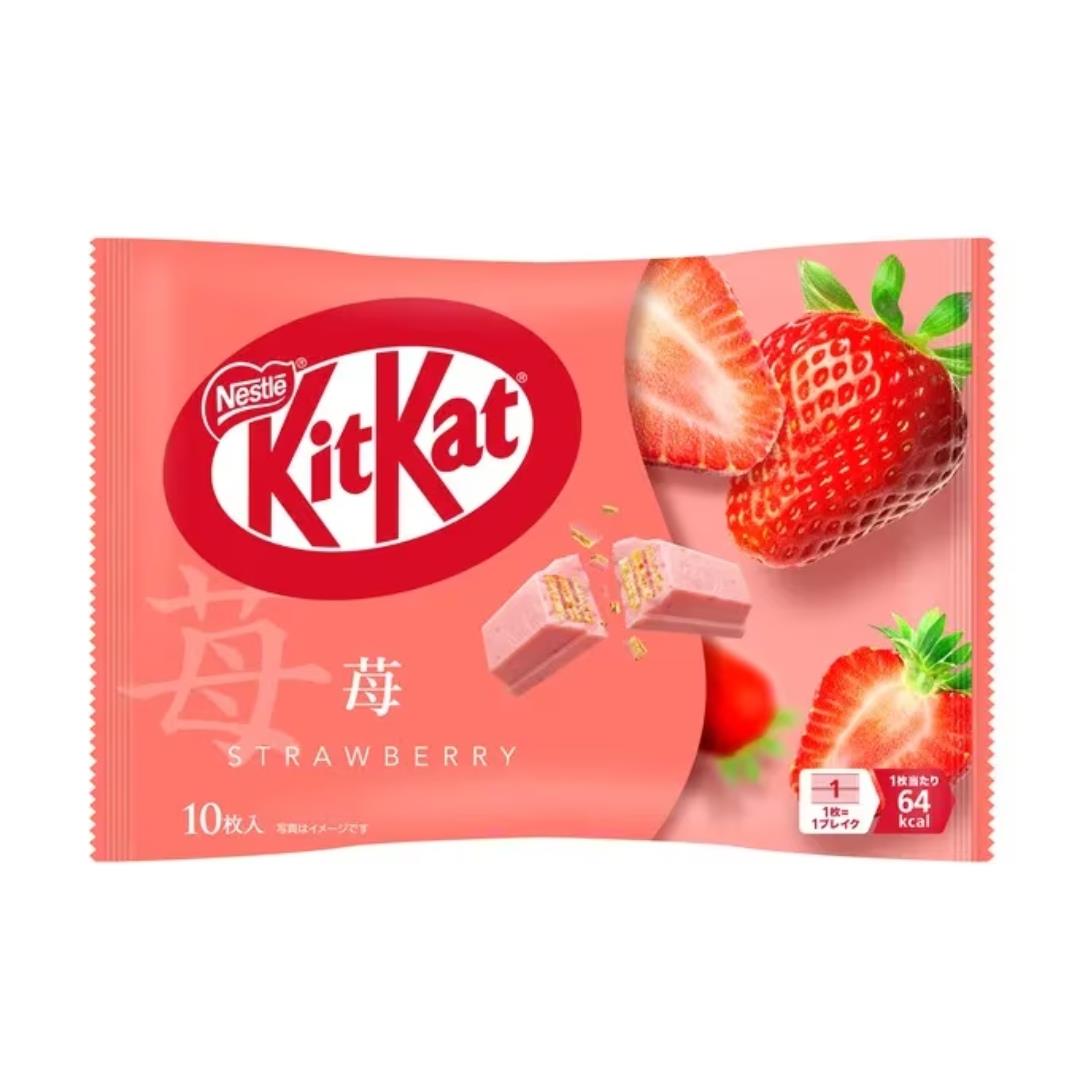Nestle Mini Kit Kat (Strawberry Flavour) キットカット 苺 12 x 113g