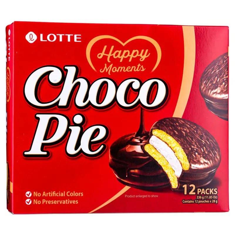 (Case) Lotte Choco Pie 336g (12 Packs)*8
