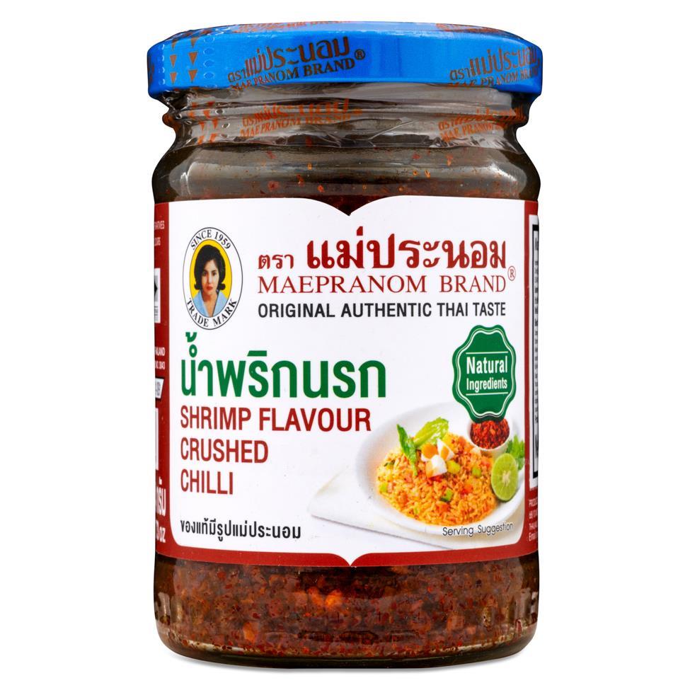 (Case) Maepranom Brand Shrimp Flavour Crushed Chilli 134g*24
